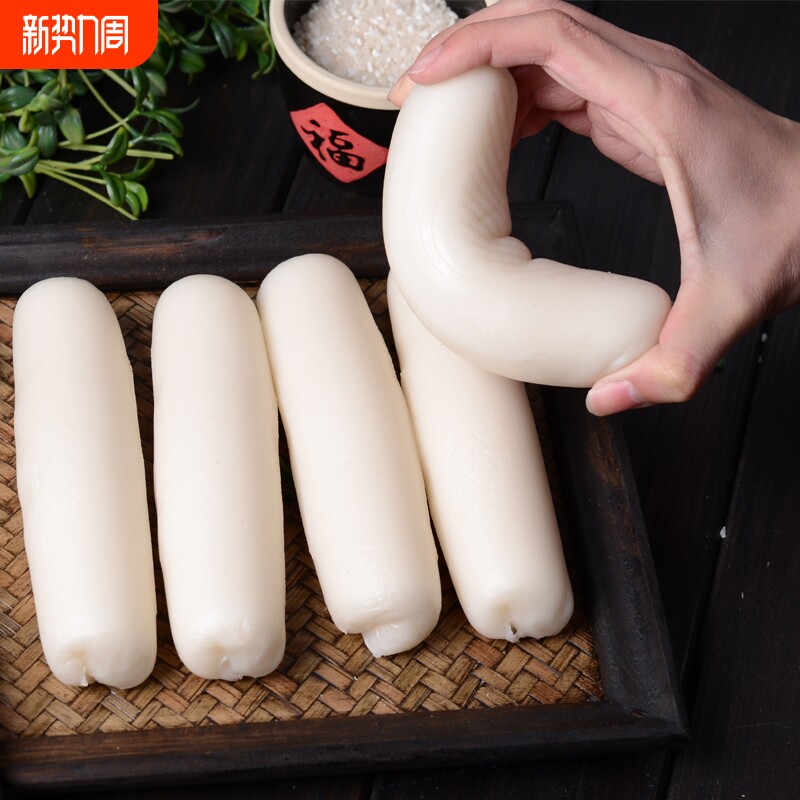 五桥牌宁波水磨年糕手工年糕条纯大米炒年糕火锅年糕油煎脆皮年糕