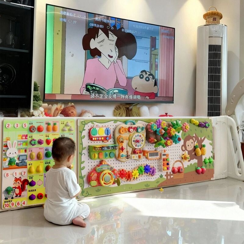 宝宝玩具忙碌板早教益智玩具图片