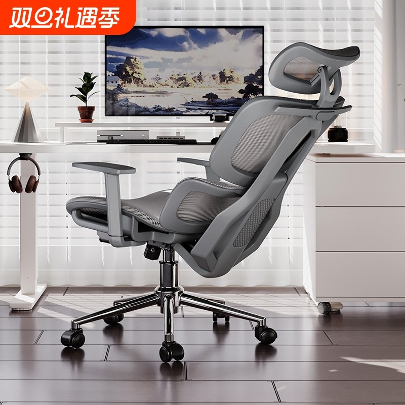 人体工学椅家用电脑椅子舒服久坐护腰电竞椅办公椅靠背书桌椅座椅