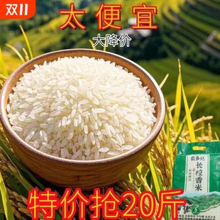 到手20斤贵州长粒香大米梯田种植新鲜米现磨农家优质米一年一季