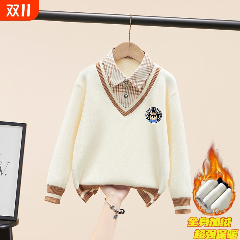 毛衣哆布哆男童秋冬促销韩系秋冬