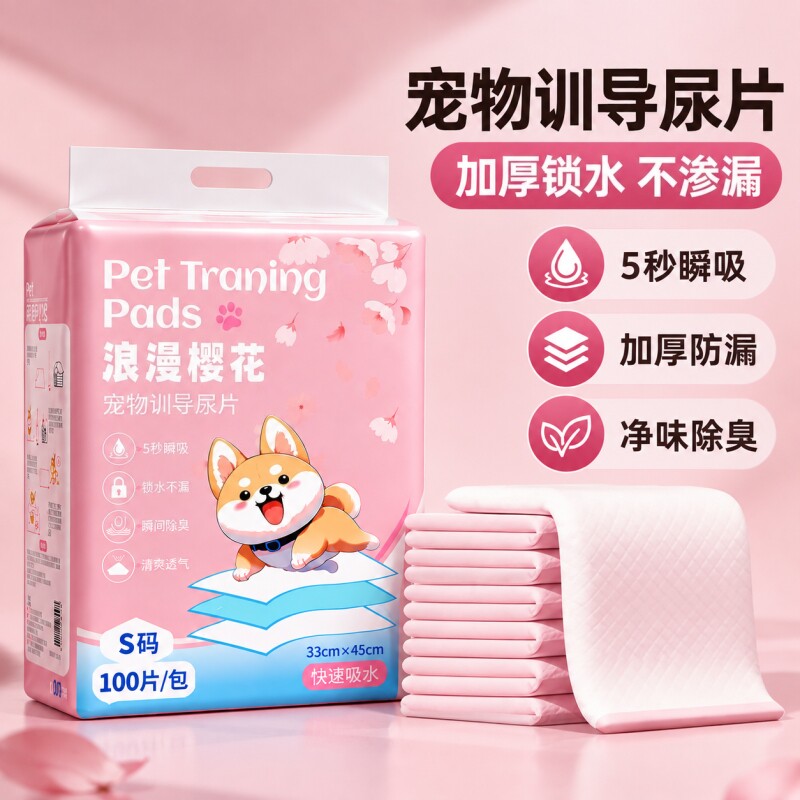 狗狗尿垫加厚除臭吸水防漏诱导定点宠物专用垫隔尿垫猫狗通用尿片