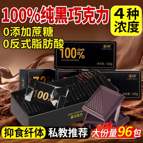 【身材管理】黑巧克力纯可可脂