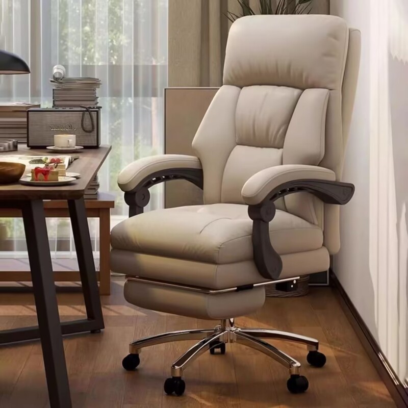 老板椅办公椅商务家用舒适办公室座椅书房卧室人体工学电脑椅椅子