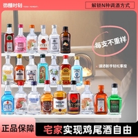 小酒版白蘭地伏特加基酒套裝百搭