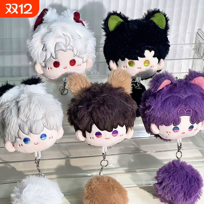 恋与深空周边娃娃沈星回秦彻祁煜黎深夏以昼棉花同人团子包包挂件