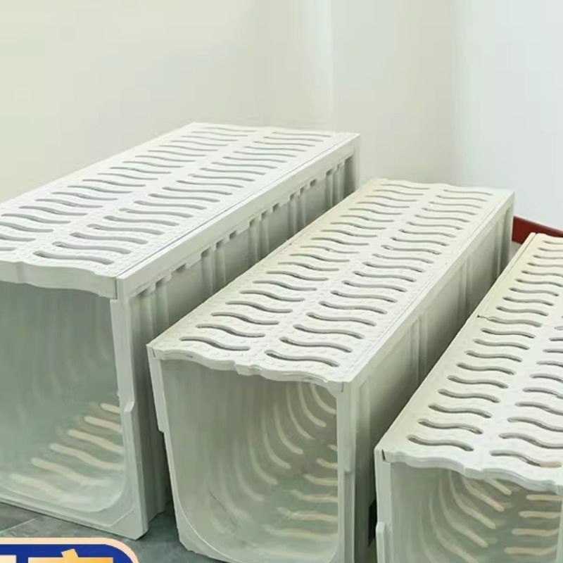 树脂排水沟槽庭院缝隙式地沟路盖板公园道路复合U型smc成品排水槽,基础建材,排水沟槽/盖板,淘宝优惠券,粉丝福利购,淘宝优惠卷