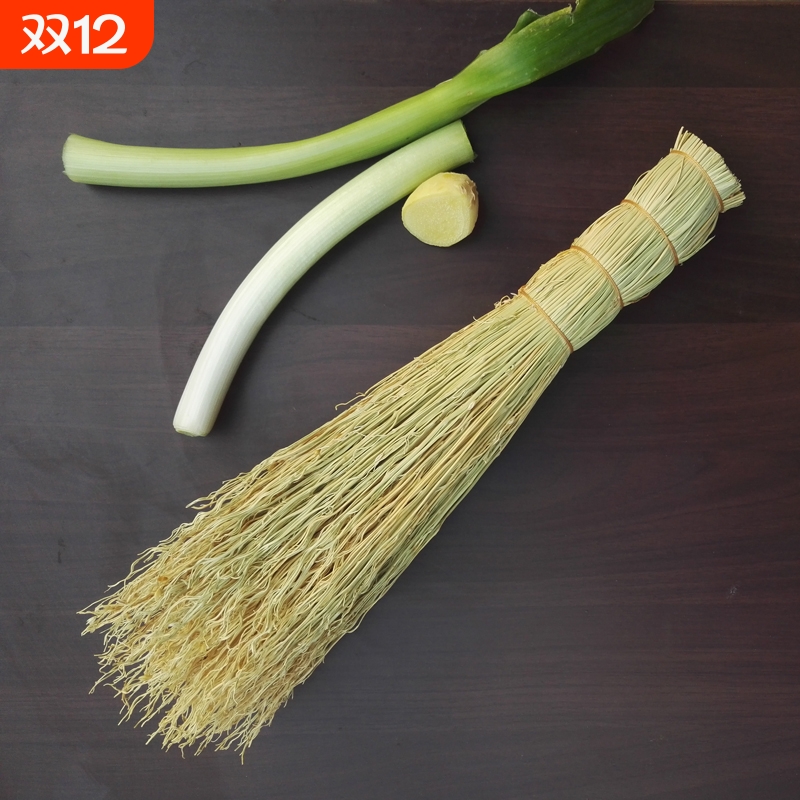 手工植物金丝高粱苗穗炊帚洗锅刷子刷帚软刷不沾油厨房清洁净包邮