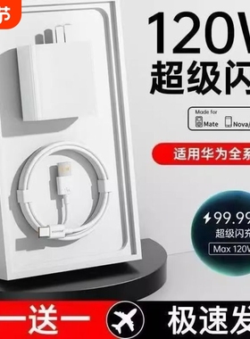 适用HW100w充电器适用66w超级快充HW90快充头300/200/100/80/x50/magic7/6/5pro/gt/70/x40/se手机插头