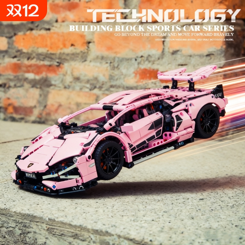 【厂家直销】积木车系列模型