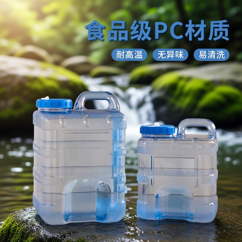 食品级家用功夫茶具储水桶茶几泡茶手提空桶装纯净茶台矿泉蓄水箱