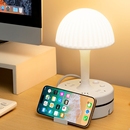 米系LED台灯床头灯卧室多功能轻奢新款 小夜灯婴儿护眼睡眠灯插座