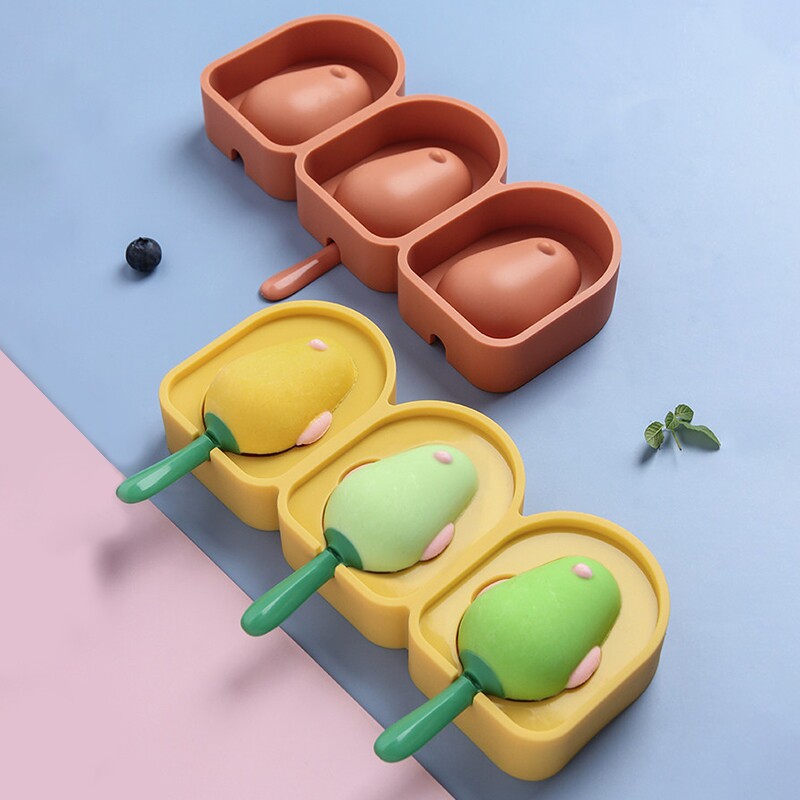 设计小鸟冰棒模具盒食品级儿童家用自制雪糕冰棍冰淇淋冰格制冰器
