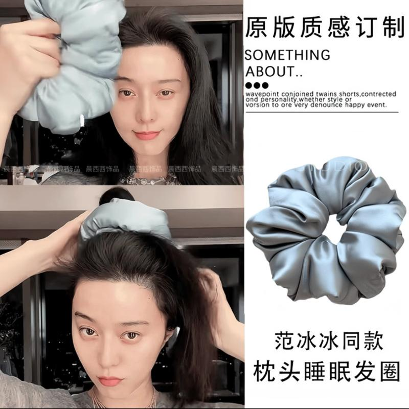 大肠发圈女2025大号高级感复古新款肥肠头绳扎头发橡皮筋枕头发绳