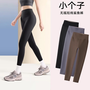 2026新款 鲨鱼裤 加绒收腹提臀显瘦打底裤 秋春季 女外穿高腰瑜伽裤