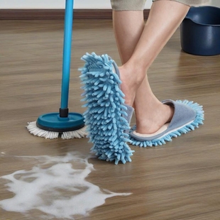 擦地拖地拖鞋 招待 宿舍家居软底亚麻木地板室内静音家用透气棉鞋