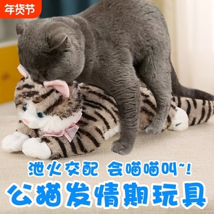 猫咪泻火公猫发情期玩具交配陪睡宠物性伴侣假母猫陪伴玩偶缓解