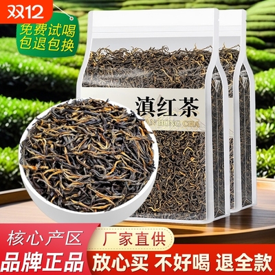 古树滇红茶正品春茶浓香型2025新茶叶蜜香红茶云南凤庆高山茶散装