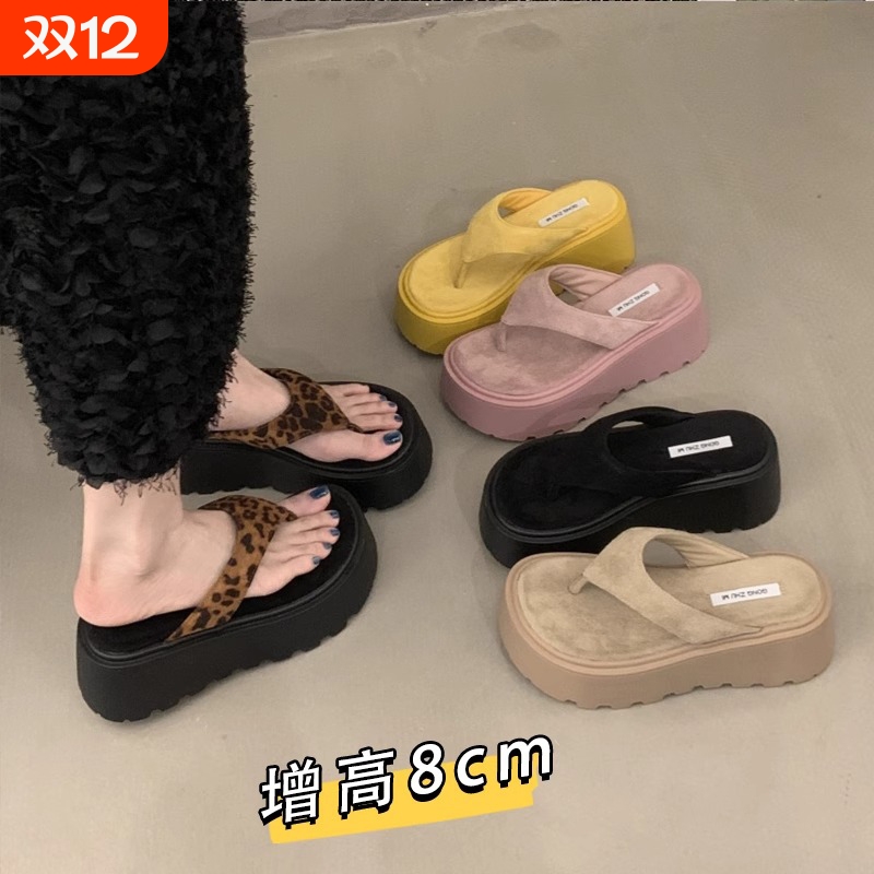 松糕底女凉拖鞋|129人收藏