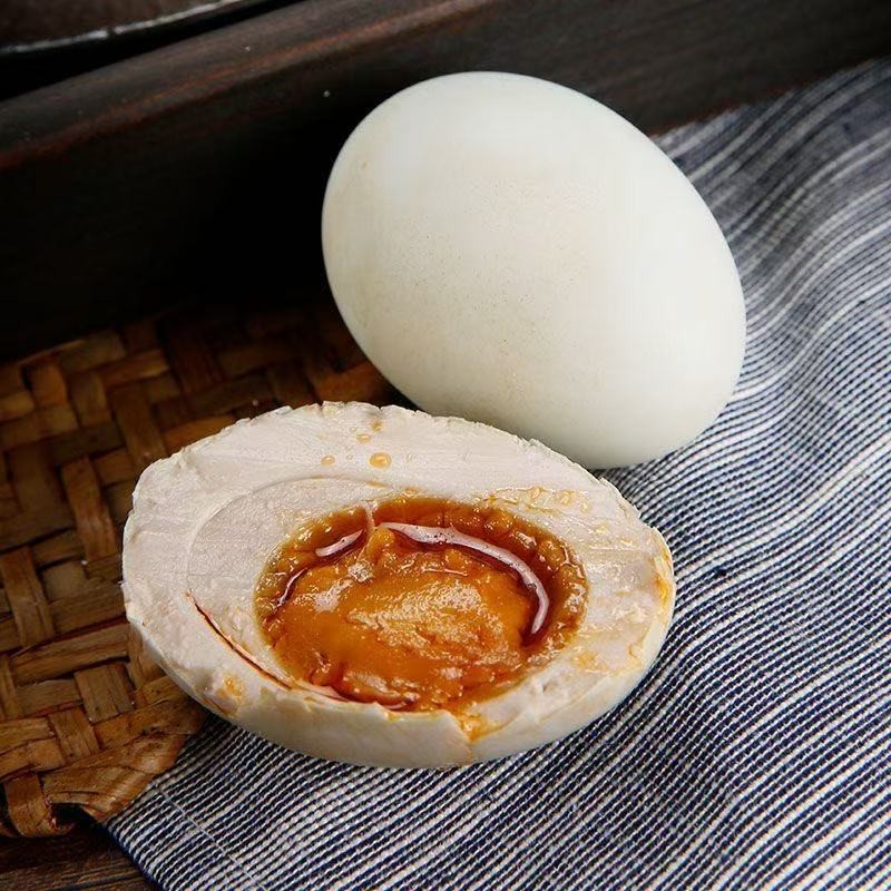 高邮咸鸭蛋农家鸭蛋包邮江苏高油特产咸鸭蛋健康即食鲜香松沙油