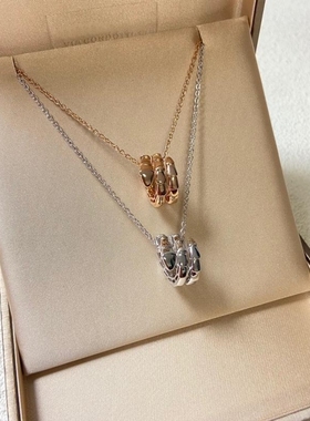 灵蛇项链女三环满钻小蛮腰