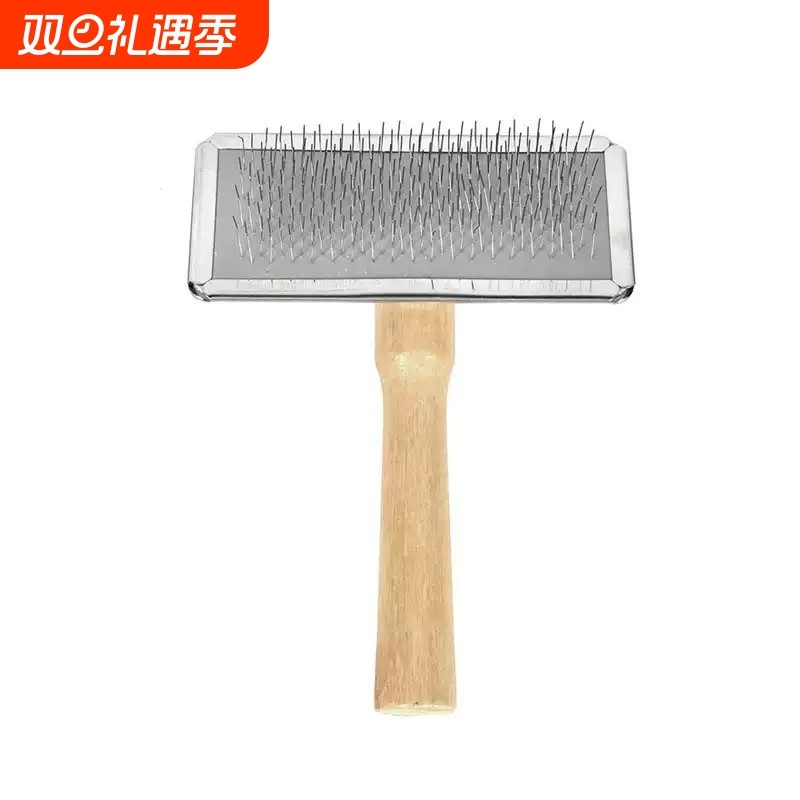 狗毛梳子不锈钢针猫咪去浮毛刷宠物专用刷子清理器泰迪梳毛狗狗用