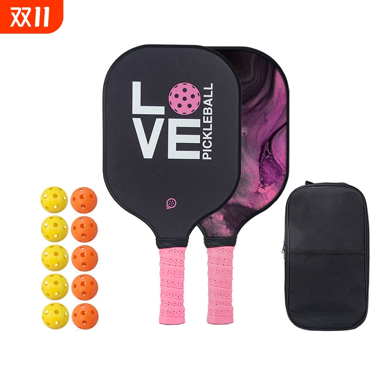 匹克球拍板专业级比赛级碳纤维套装运动匹克球拍板Pickleball球拍