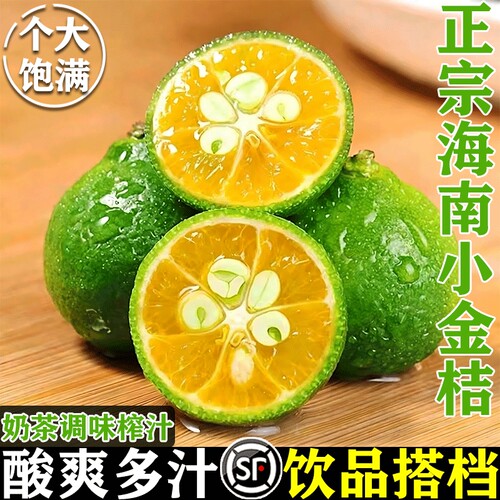 【9斤海南青金桔钜惠】爽口多汁