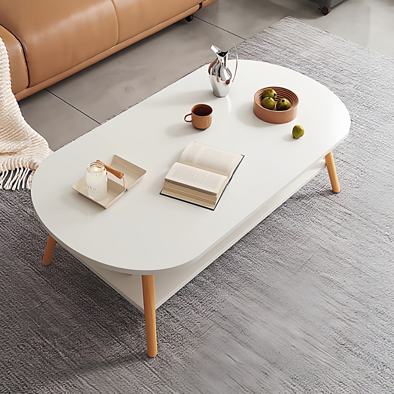 奶油风茶几小户型客厅家用沙发茶桌简约现代出租屋用简易小桌子