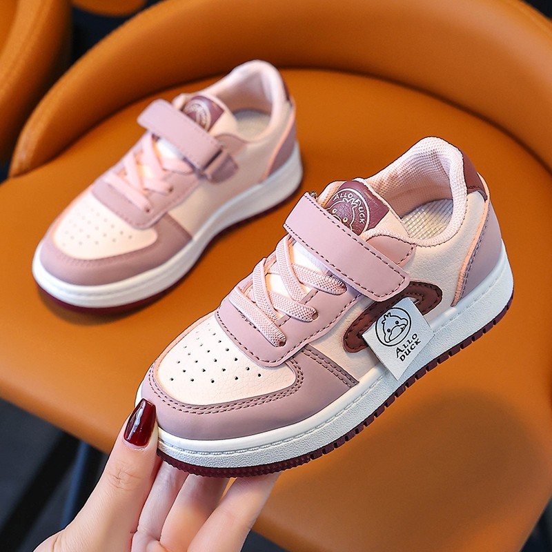 女童小白鞋夏季2024新款爆款儿童网面透气单网板鞋女孩镂空运动鞋