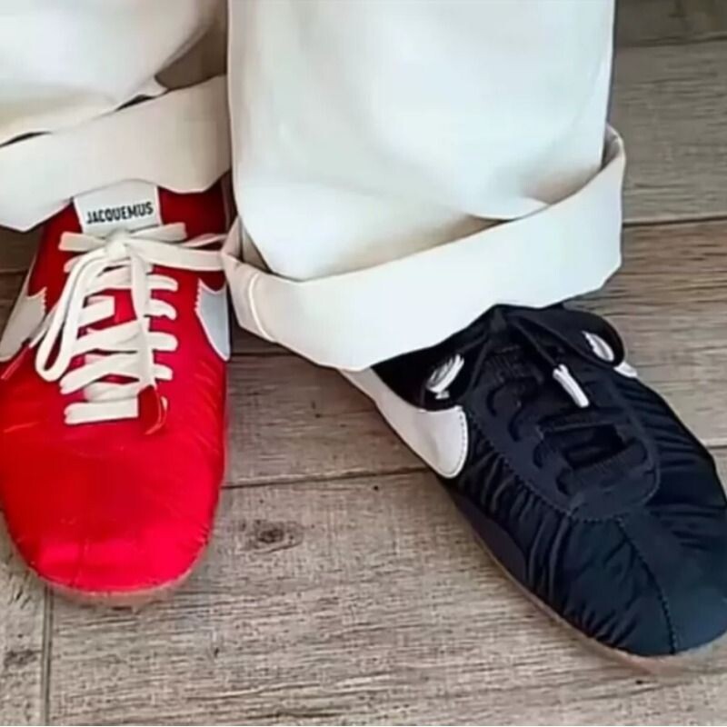 现货直发Jacquemus联名MOON SHOE月亮耐磨透气男女德训户外休闲鞋图片