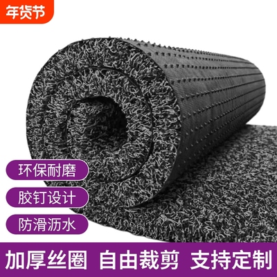 加厚丝圈地垫入户门垫