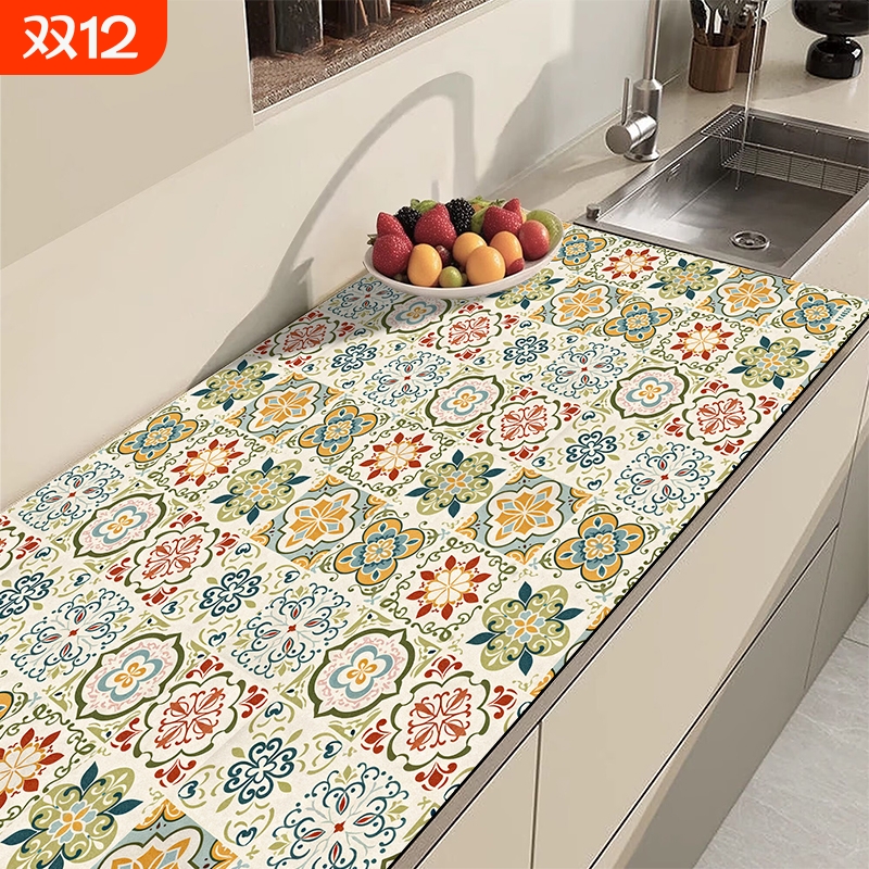 厨房地垫洗碗池吸水垫台面垫