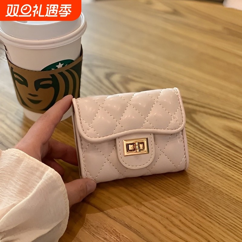 新款女式卡包小香风迷你卡夹软皮小零钱包驾驶证多卡位证件包卡片