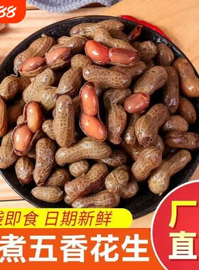水煮五香花生500g|超3000次加购