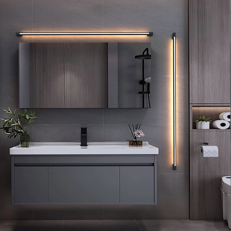 新款长条壁灯现代简约浴室卧室床头镜柜线条灯2025卫生间墙壁客厅