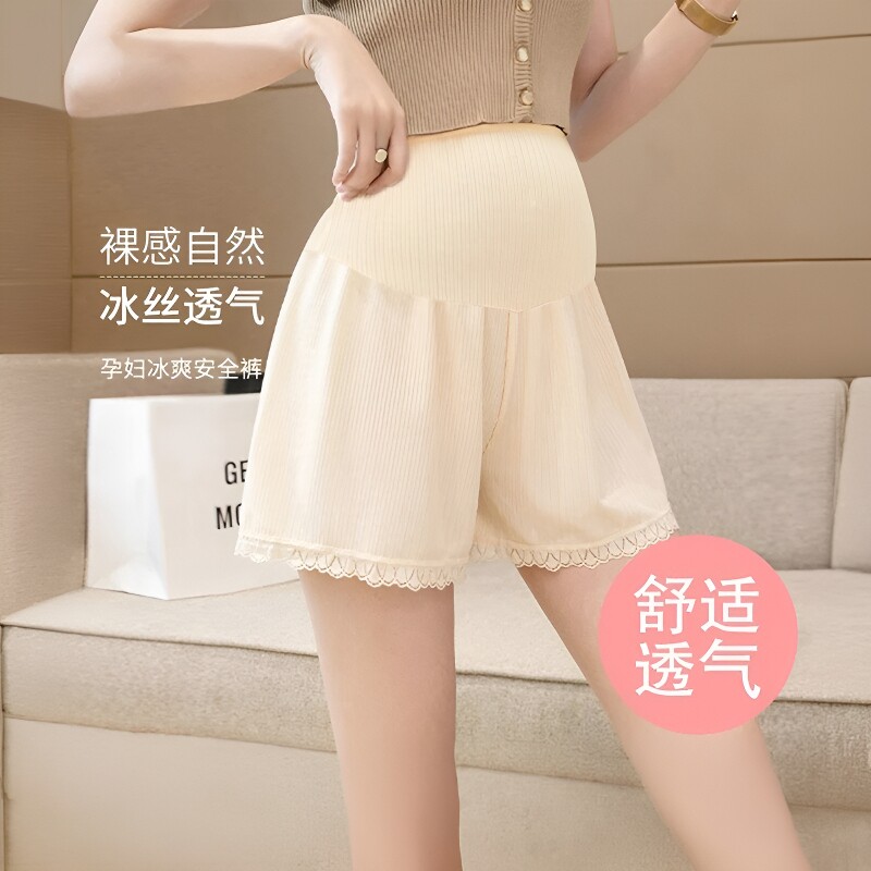 孕妇安全裤孕妇打底裤夏季薄款图片