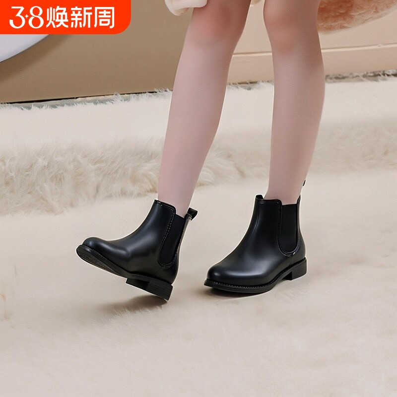 雨鞋女时尚套鞋加厚耐磨胶鞋英伦低帮外穿短筒雨靴防水防滑水鞋女