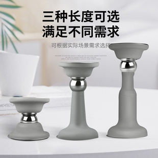门阻器门吸门后防撞免打孔新款门挡硅胶地吸卫生间厕所短款墙强磁