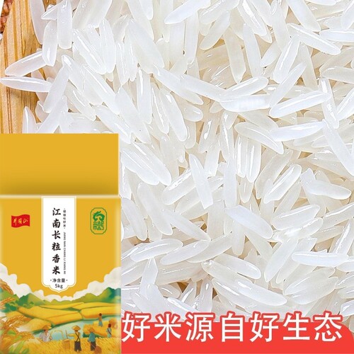 正宗丝苗米超长粒猫牙米10斤真空装农家煲仔饭香大米蛋炒饭批发