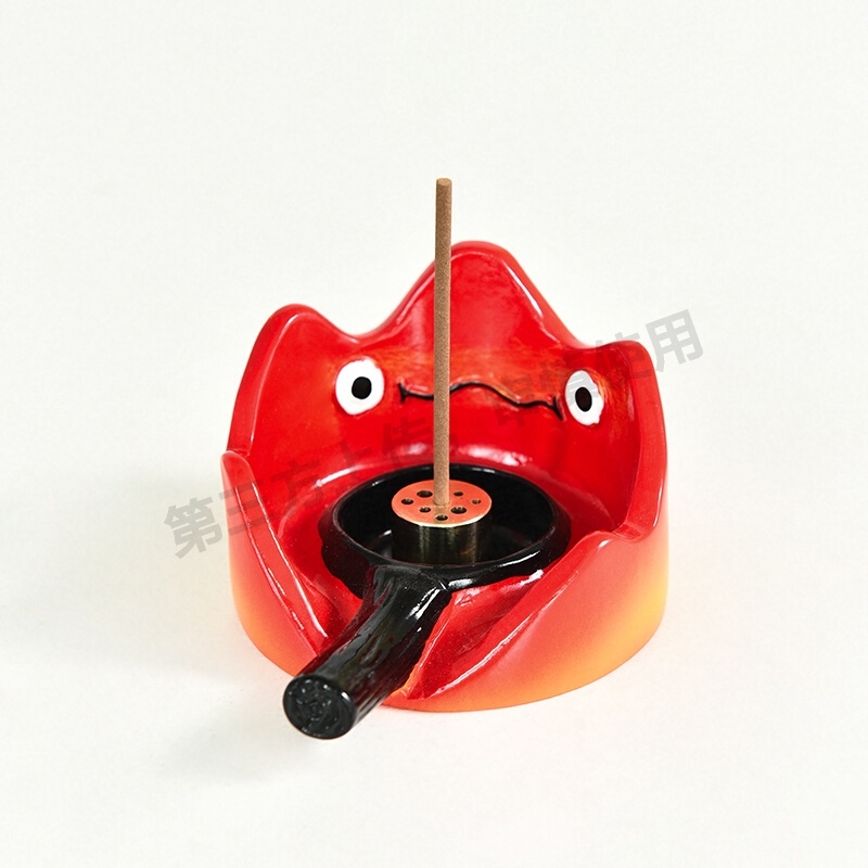 卡通卡西法香插香盘可爱香插线香底座桌面小摆件小众创意生日礼物