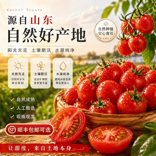 正宗千禧小番茄圣女果山东超甜