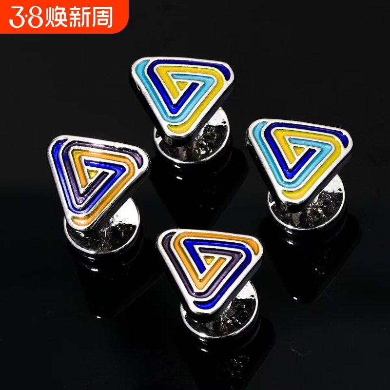 【礼盒装】高品质法式袖扣袖钉男士袖口钉衬男女款衫扣袖口扣 潮