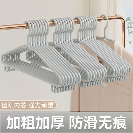 衣架家用挂衣加厚加粗防滑无痕衣撑架子宿舍用学生衣服挂架晾