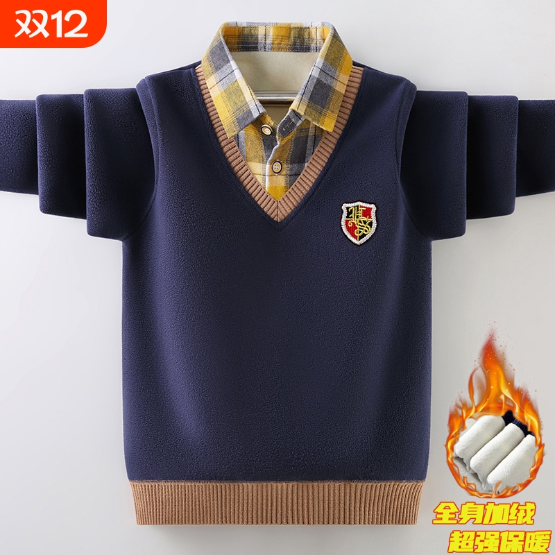 毛衣哆布哆男童休闲春秋冬