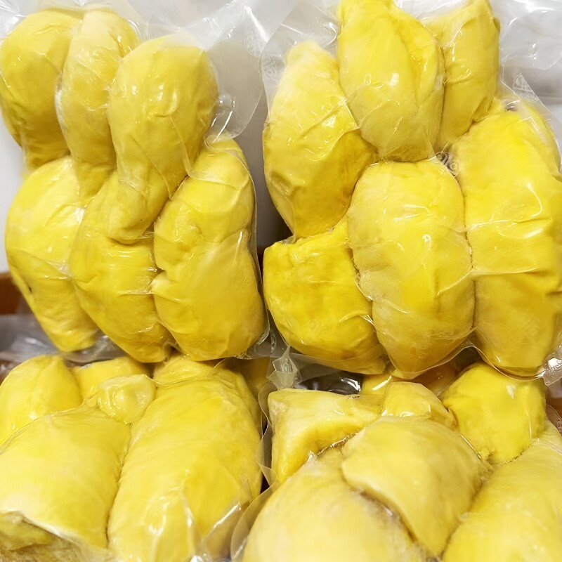 泰国榴莲肉树熟鲜冻纯肉零食生果顺丰包邮液氮一斤冷冻新鲜果肉