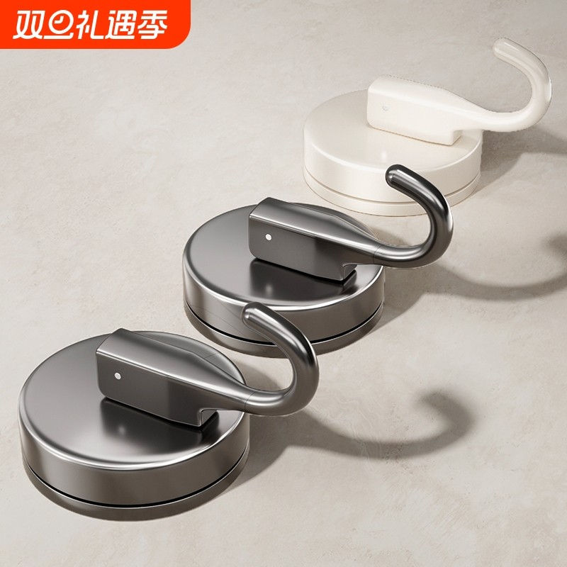 吸盘挂钩免打孔浴室无痕真空强力粘胶卫生间厨房承重毛巾粘钩玻璃
