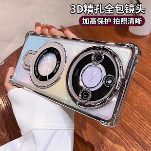 新款 高级感适用荣耀X70i手机壳简约荣耀x70透明气囊x60pro镜头全包x50Pro保护套x50GT防摔硅胶x40i潮男女x30