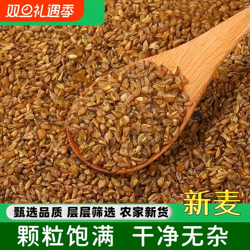 黑苦荞米农家种植高原五谷杂粮苦荞麦可煮熬粥养胃美味全胚芽粗粮