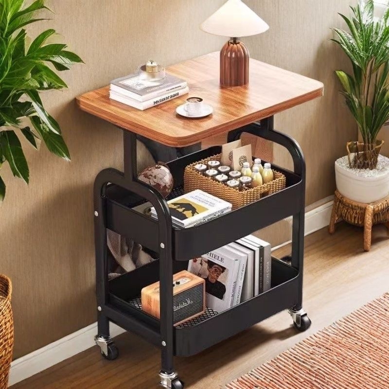 【新品首发】中古折叠边几收纳架